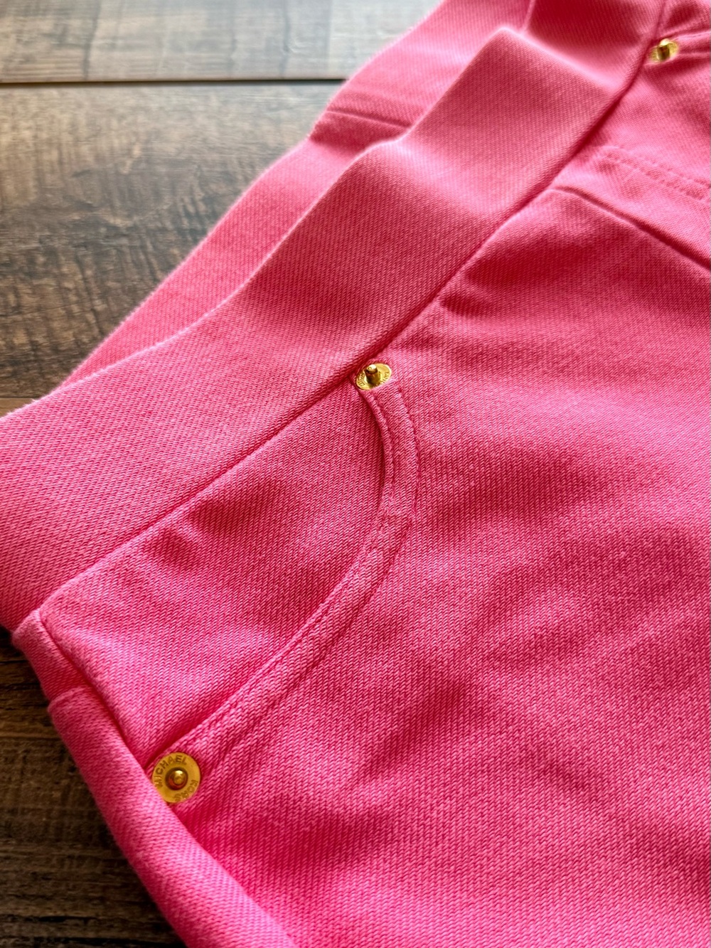 MICHAEL Michael Kors - Stretch Knit Jeggings - Petite Medium - Bright Pink